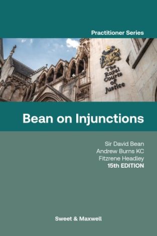 Bean on Injunctions 15e